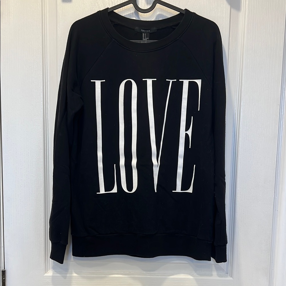 Forever 21 Classic Black Sweater